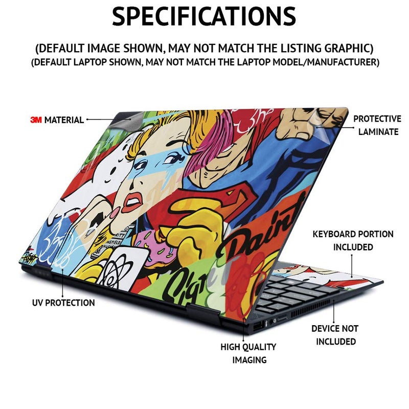 MIGHTY SKINS MightySkins Skin for Alienware M15 R2 (2019) - Space Cell | Protective, Durable, and Unique Vinyl Decal Wrap Cover | Easy to Apply, Remove, and Change Styles | Made in The USA - Image 2